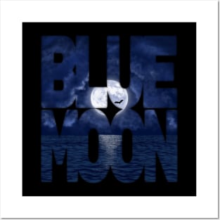 Blue Moon Posters and Art